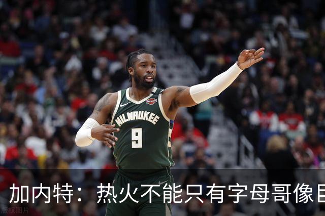 加内特：热火不能只有字母哥像巨星 阿德巴约应该场均25+12